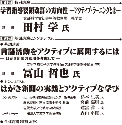 フォーラムの内容